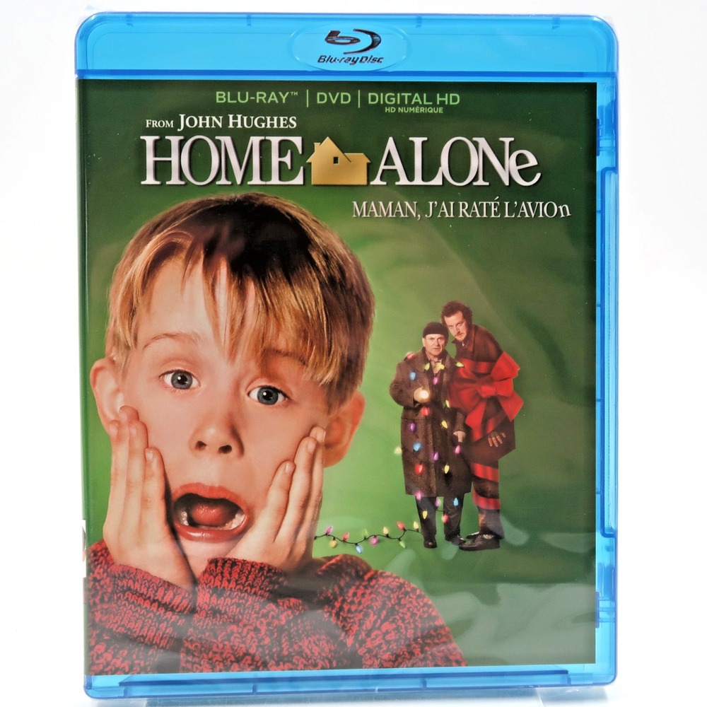 Home Alone Blu-ray DVD Digital HD 1990 Movie 25th Anniversary Edition G Rated